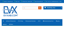 Tablet Screenshot of evxab.com